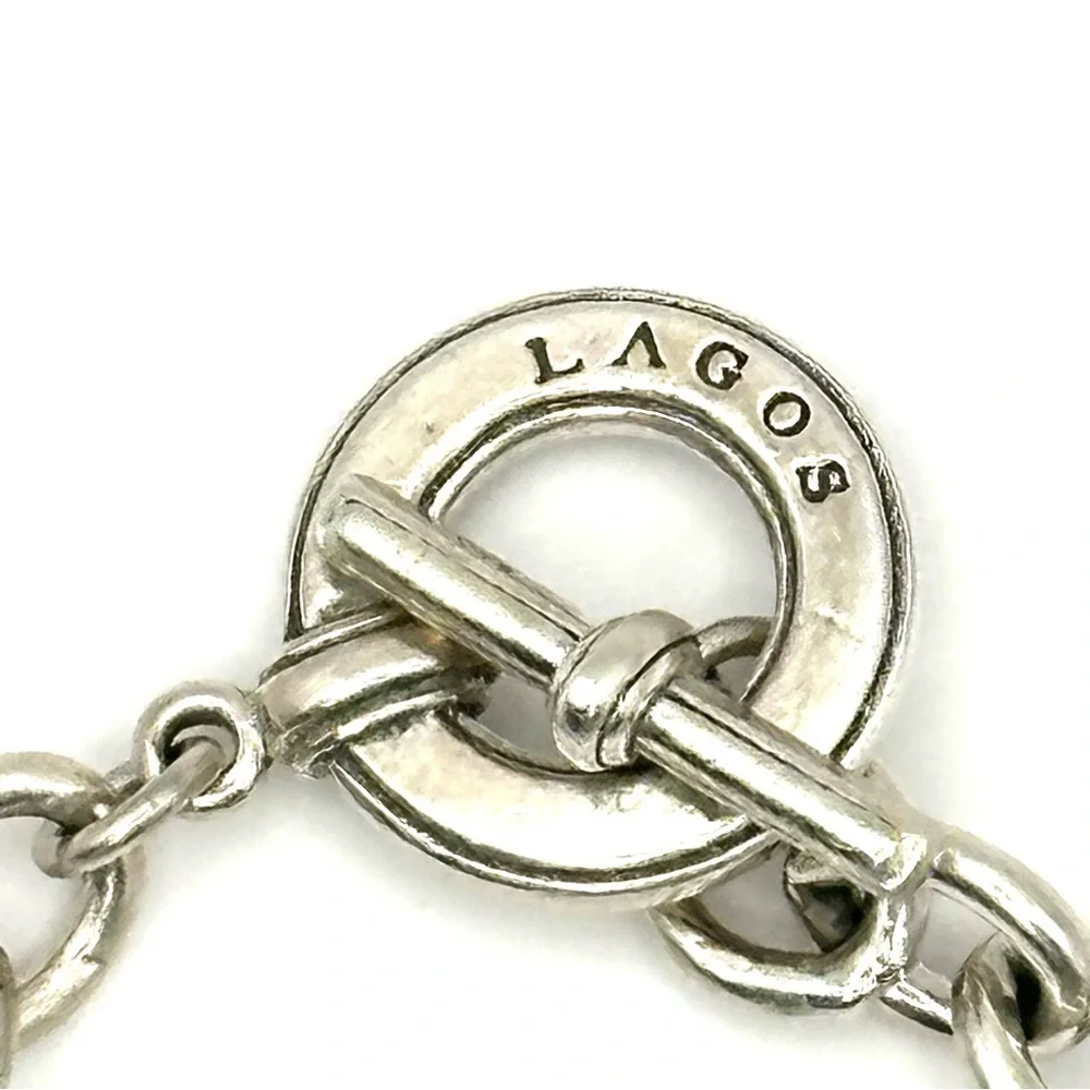 Lagos Two Tone 5 Charm Bracelet